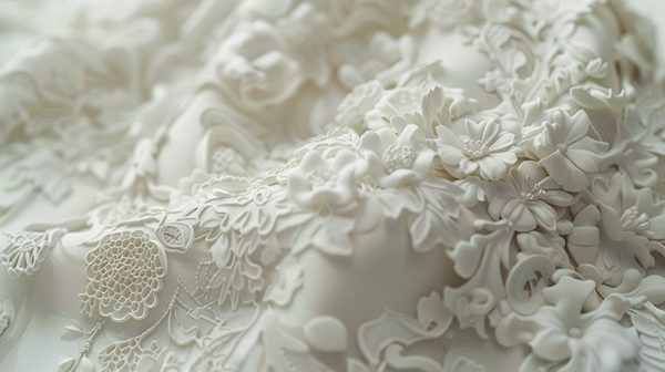 Guipure lace for elegant wedding dresses